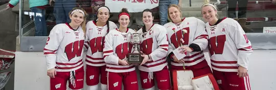 Mellissa Channell, Sarah Nurse, Jenny Ryan, Sydney McKibbon, Ann-RenŽe Desbiens, Mikayla Johnson