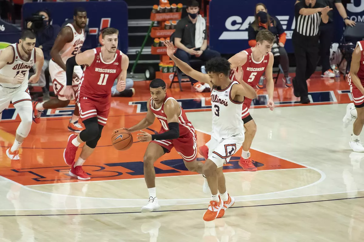 NCAA Basketball: Wisconsin at Illinois