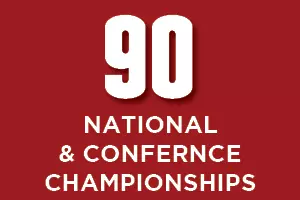 90 National & Conference Championships