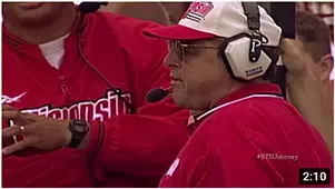 Screenshot of Youtube video The Journey Big Ten Joe Ferguson and Barry Alvarez