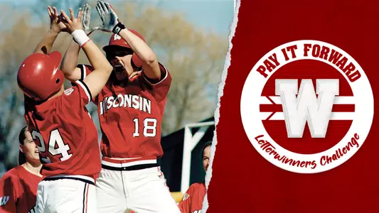 Softball letterwinners - Pay It Forward Letterwinners Challenge