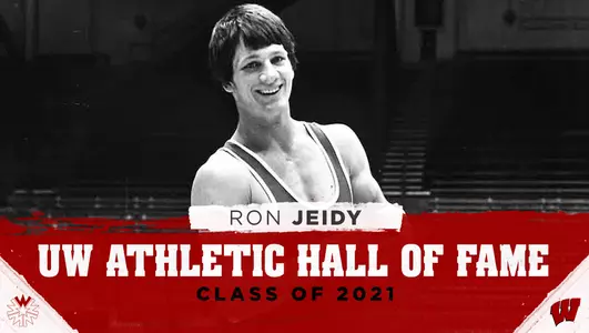Ron Jeidy, wrestling, 2021 UW Athletic Hall of Fame inductee