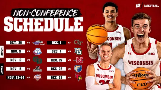 2021-22 Wisconsin Basketball Non-Conference Schedule