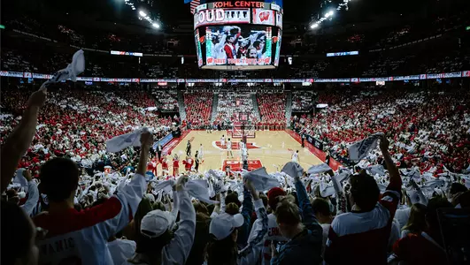 Wisconsin Men's Basketball Student Section