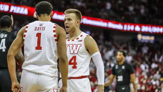 Brad Davison and Johnny Davis