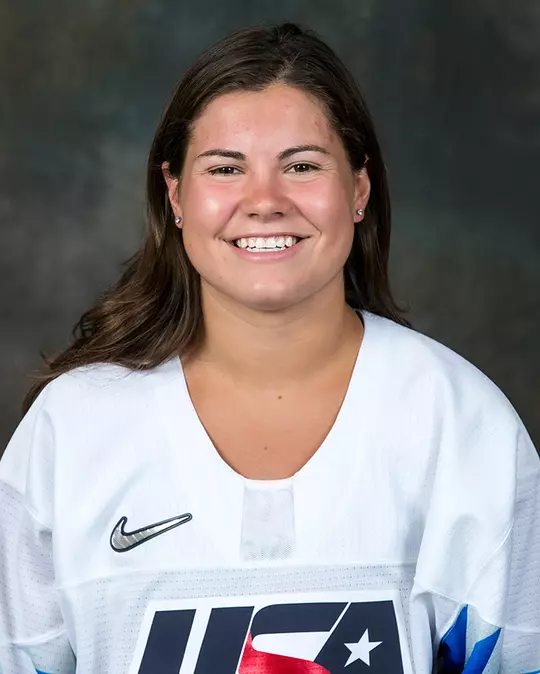 Abby Roque, women's hockey, Team USA - Attendee at the 2019 USA Hockey Women's National Festival in Lake Placid NY. photo by Nancie Battaglia