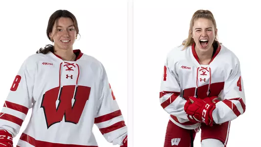 Maddi Wheeler and Caroline Harvey