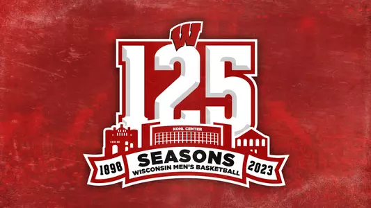 Wisconsin MBB 125 Anniversary Logo Headline