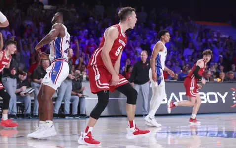 NCAA Basketball: Battle 4 Atlantis-Kansas at Wisconsin