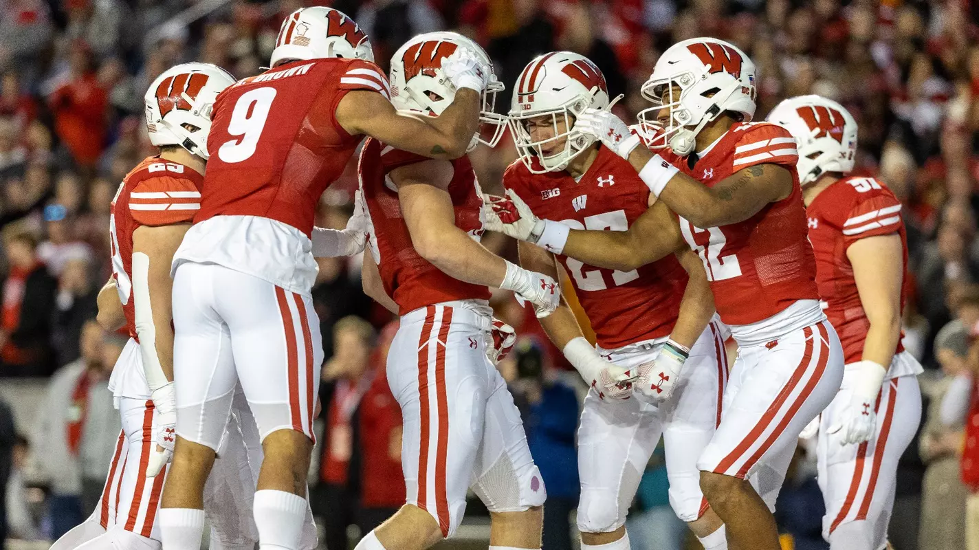 Wisconsin Badgers during an NCAA college football game against the Minnesota Golden Gophers, Sat., Nov. 26, 2022 in Madison, Wis. (Photo by David Stluka/Wisconsin Athletic Communications)
