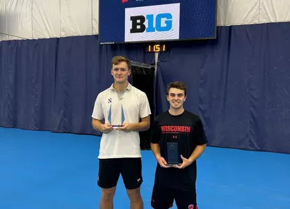 Sebastian Vile named runner-up at Big Ten Individual Championships