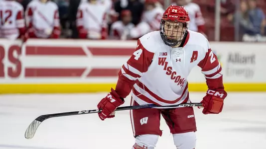 Anthony Kehrer on the ice