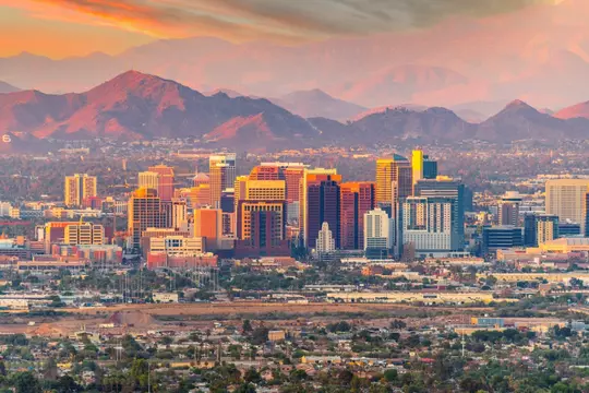 Phoenix skyline