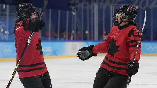 Olympics: Ice Hockey-Women Group A - CAN-FIN