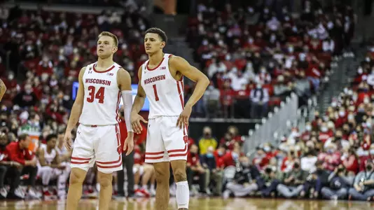 Brad Davison and Johnny Davis