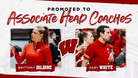 Dildine and White associate head coach graphic