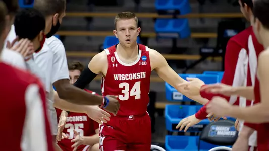 Brad Davison introduced before NCAA Tournament game in 2021