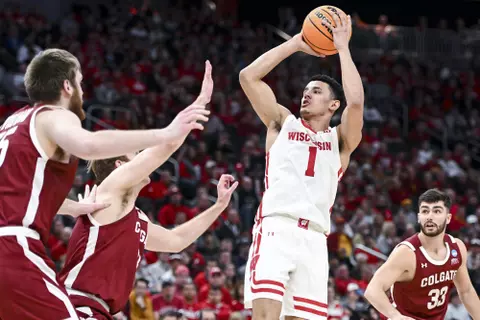 NCAA Basketball: NCAA Tournament First Round Milwaukee - Colgate vs Wisconsin