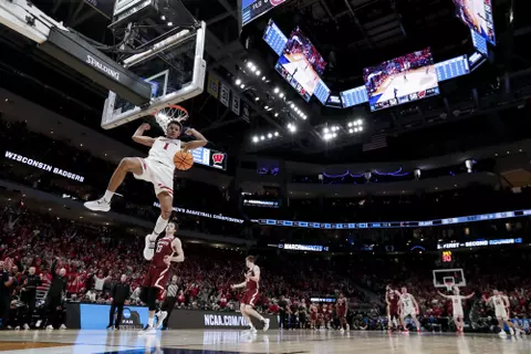 NCAA Basketball: NCAA Tournament First Round Milwaukee - Colgate vs Wisconsin