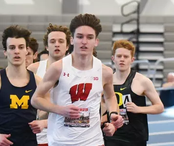 Kavanaugh Fitzpatrick competes in the mile