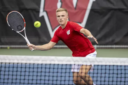 Robin Parts, men's tennis outdoor action shots 2021