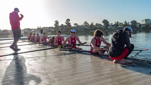 Wisconsin Third Varsity Eight at the PAC-12 Invite 2022 with Chris Clark