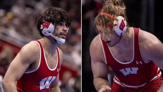 Joseph Zargo, Trent Hillger Wisconsin wrestlers