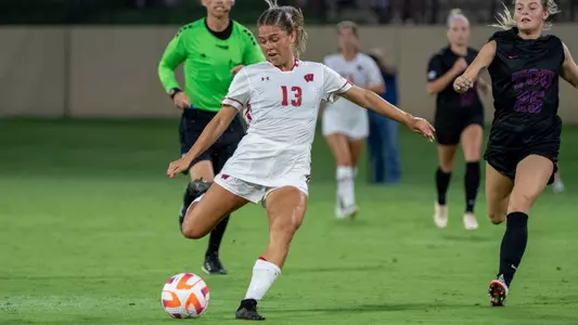 Natalie Viggiano striking the ball