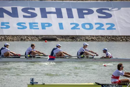 Michael Knippen (left) and James Catalano (Cox)