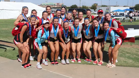 Lightweights with medals from Head of the Oklahoma