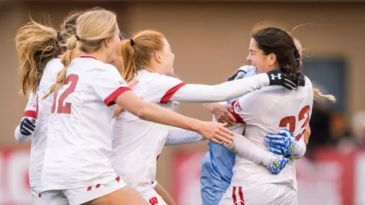 Women's soccer Celebration