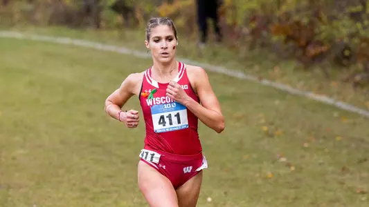 Danielle Orie competes at the 2023 Big Ten Championships in Madison (Oct. 27 2023)