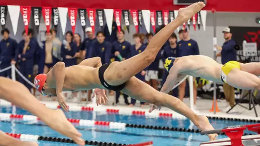 Taiko Torepe-Ormsby leaps off the starting block.