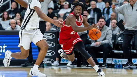 John Blackwell during a game at Providence