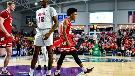 Chucky Hepburn (23) against SMU