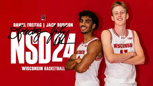 National Signing Day 2024 headline Wisconsin men's basketball
