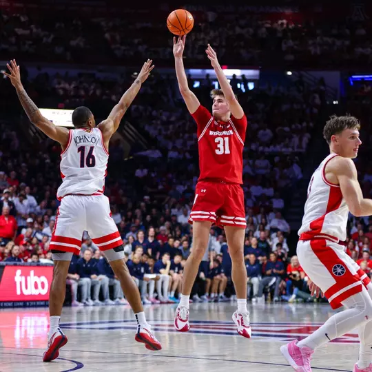 Nolan Winter (31) against Arizona