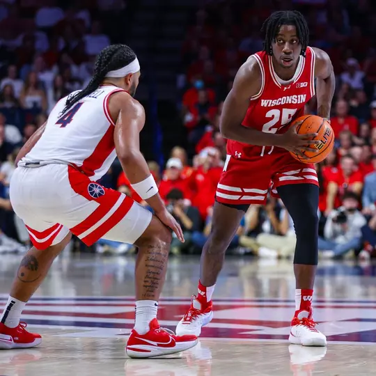 John Blackwell (25) against Arizona