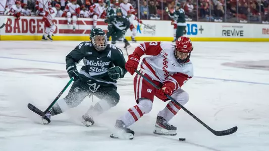 Liam Malmquist against Michigan State