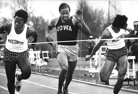 Lawrence Johnson Sr., Wisconsin men's track and field