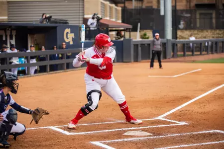 Kayla Konwent up at-bat