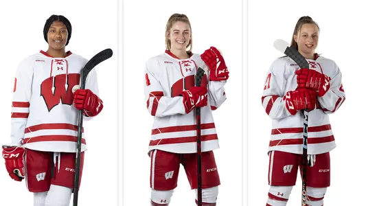 Laila Edwards, Caroline Harvey and Kirsten Simms were named finalists on Monday