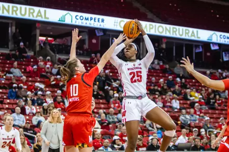 Serah Williams, Wisconsin women's basketball vs. Maryland 2023