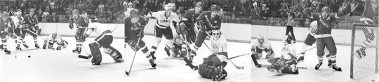 1973 NCAA semifinal overtime game-winning goal sequence