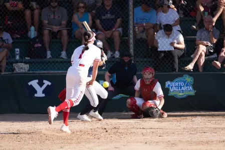 Tessa Maganimo pitches softball