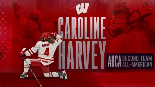 Caroline Harvey All-America Graphic