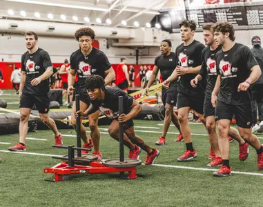 Jonas Duclona winter workouts