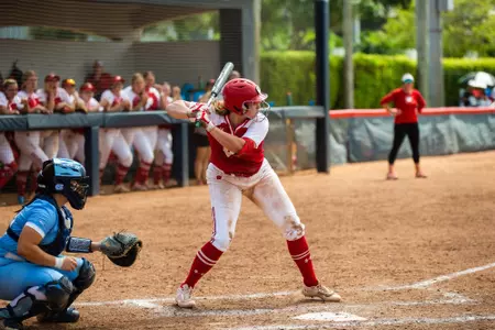 Brooke Kuffel at bat