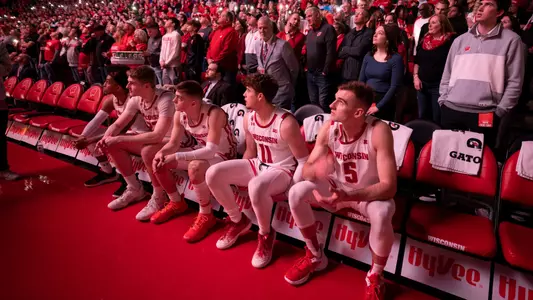 mbb starting lineups vs. Purdue