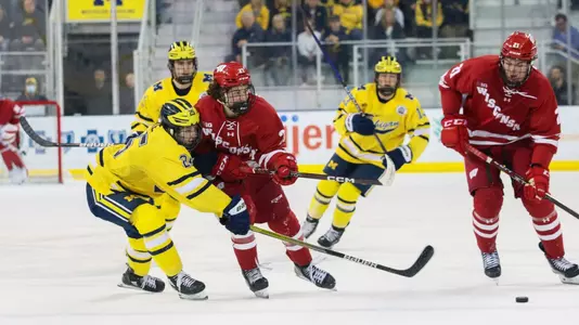 Tyson Jugnauth and Carson Bantle at Michigan